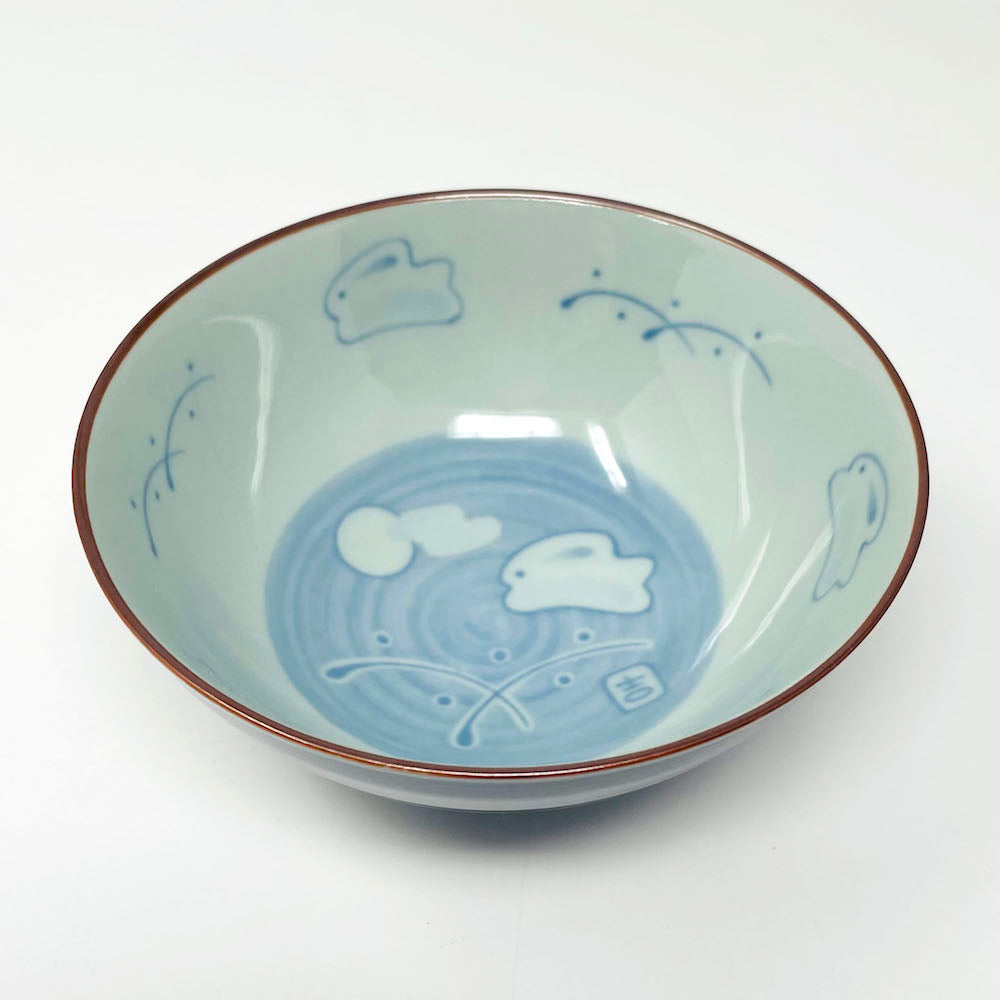 Tsukiusagi Rice Bowl (5"D) image 1