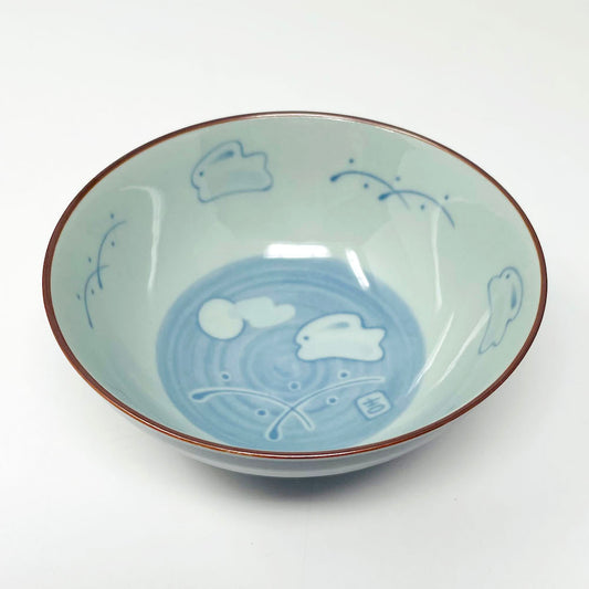 Tsukiusagi Rice Bowl (5"D) image 1