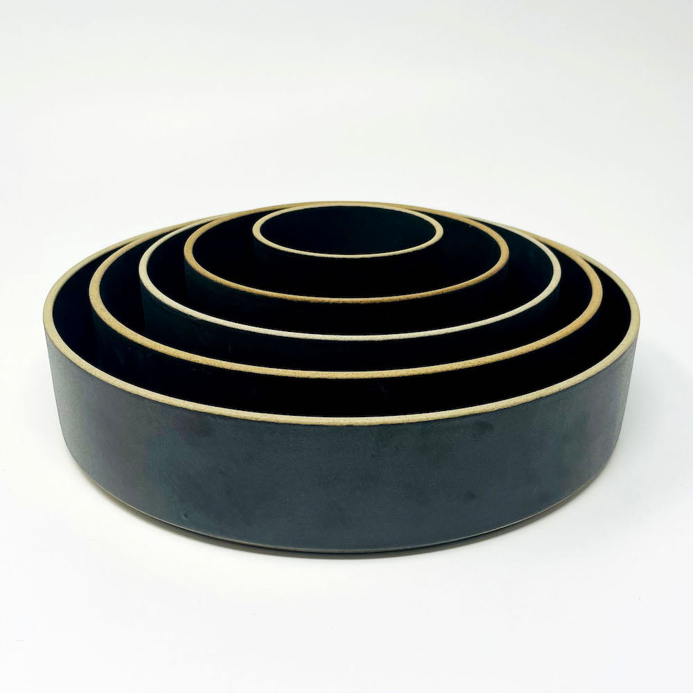 Hasami Porcelain Bowl (8.75"D) - Black image 10