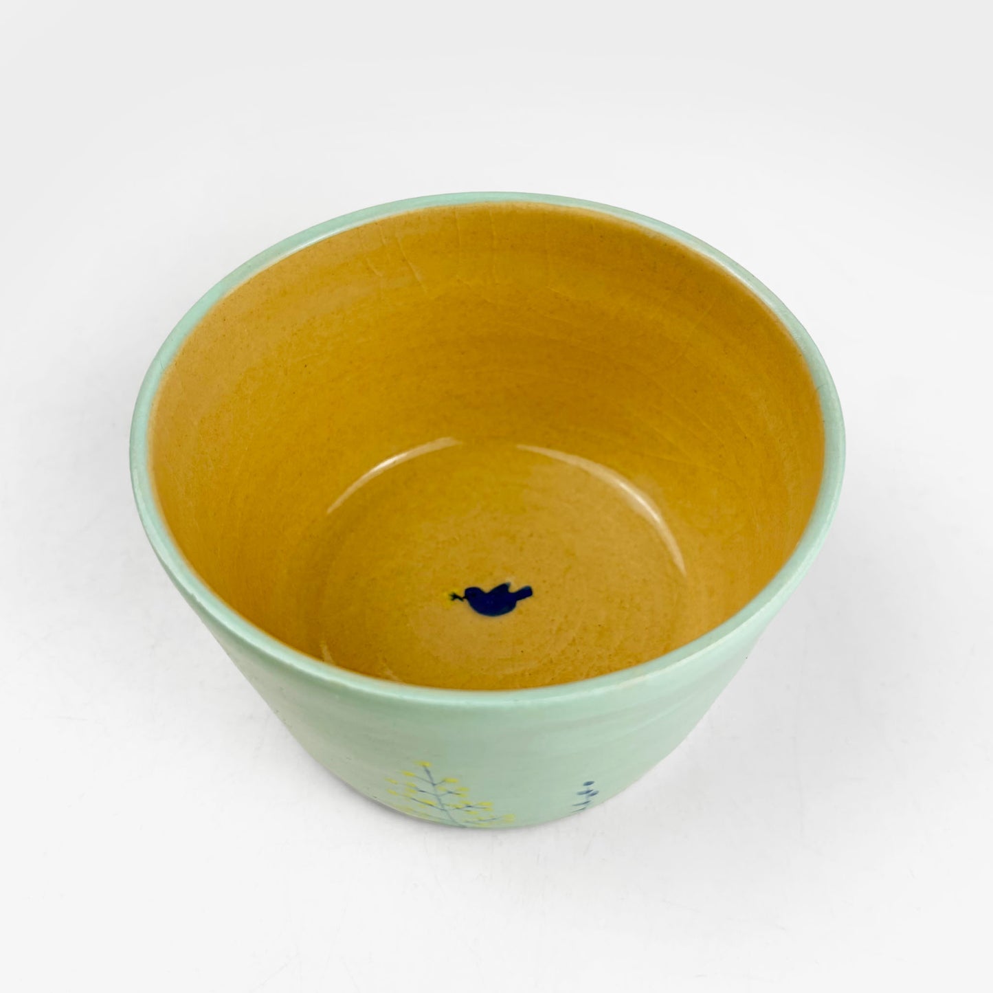 Bowl Mimiza Light Blue (7.5oz) by Naomi Kitamura