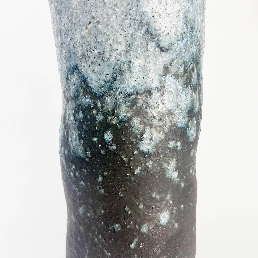 Shigaraki Trumpet Vase (13"H) image 2