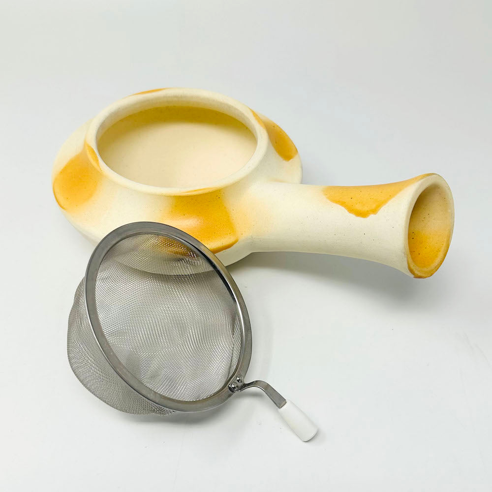 Tokoname Tea/ Coffee Bean Roaster Set (with Coffee Beans) (14 fl.oz) image 8