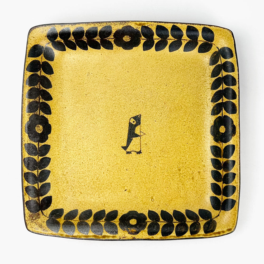 Sq Plate Penguin (9.75窶ｳ) by Yoji Horikoshi