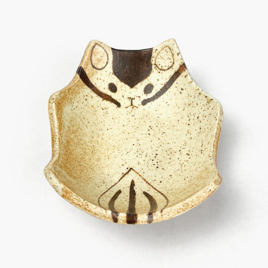 Animal Small Dish Chipmunk (3.5" x 3") by Yoji Horikoshi