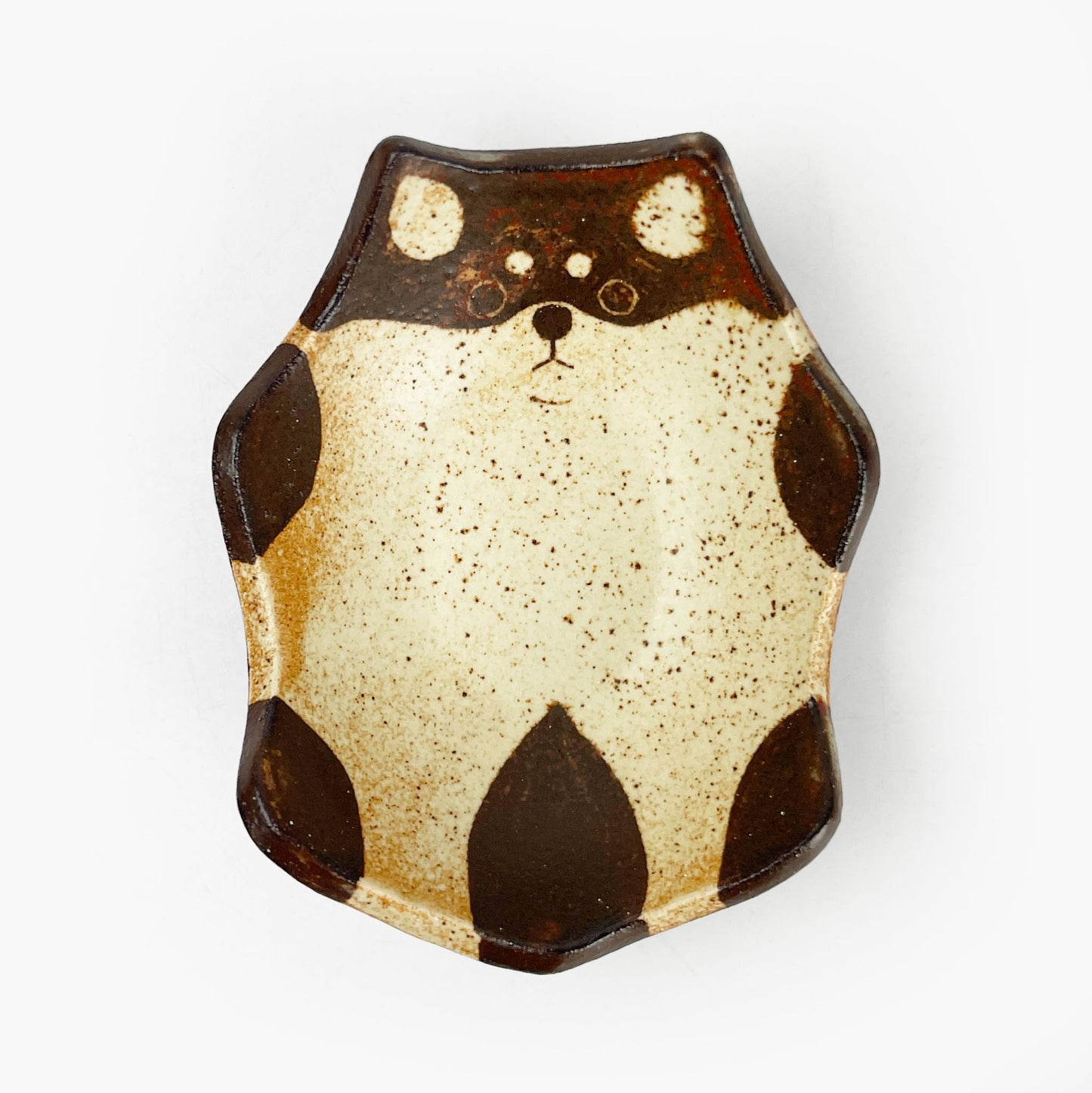 Animal Small Dish Dog (3.5" x 3") by Yoji Horikoshi