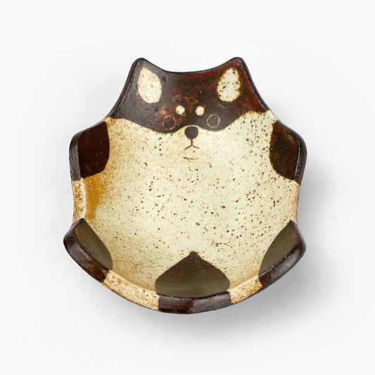 Animal Small Dish Dog (3.5" x 3") by Yoji Horikoshi