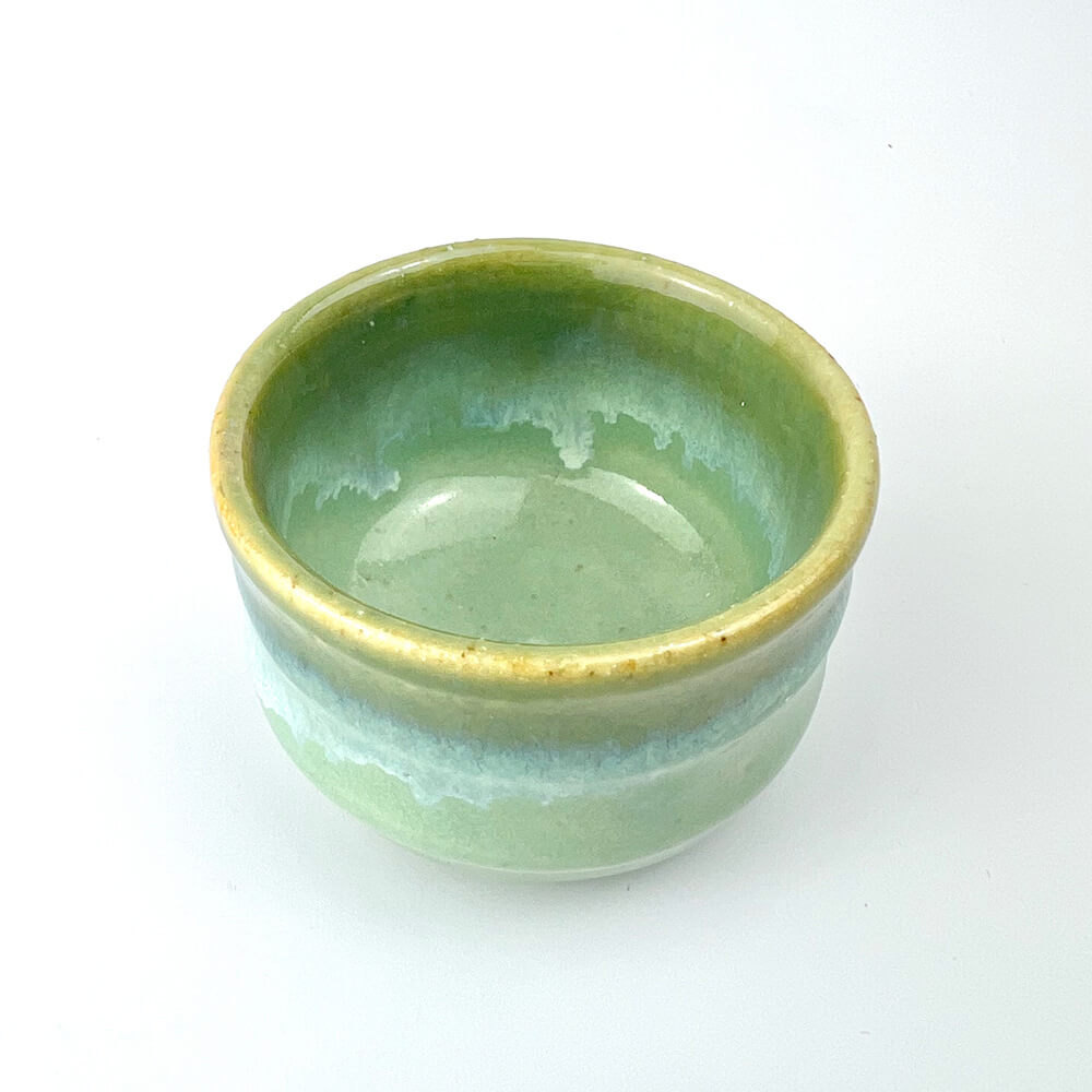 Sake Cup Green (2.5 oz) image 3
