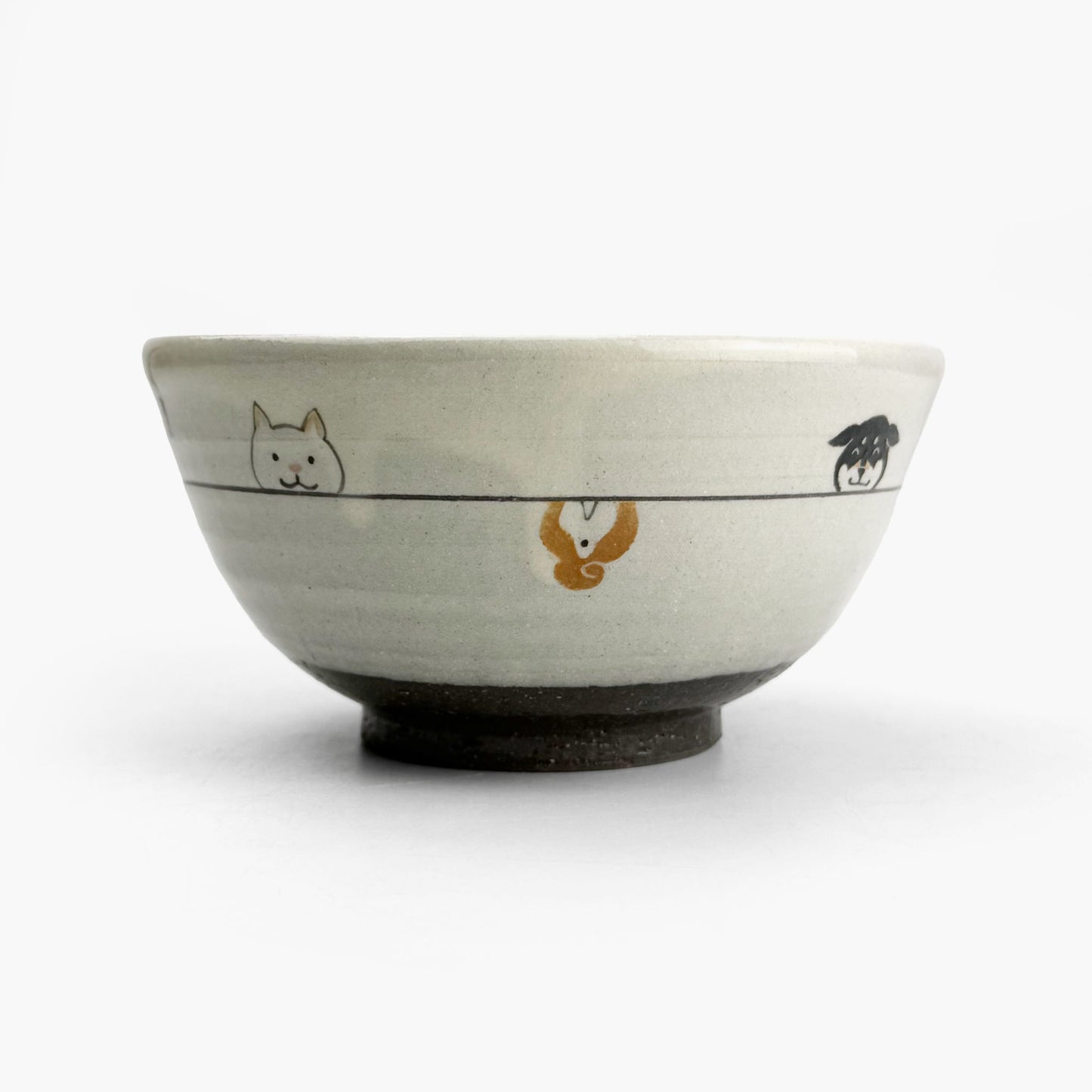 Rice Bowl L Shiba by GOMAYA SHIBAINU