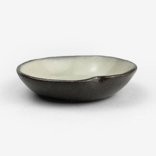 Aka Shiba Small Dish  (3.75"D) by GOMAYA SHIBAINU