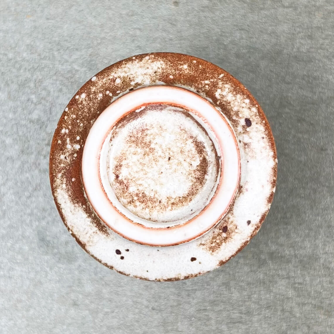 Sake Cup Sabi Shino (2"D) image 3