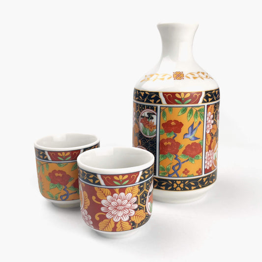 Sake Set 1:2 Kinsai Imari