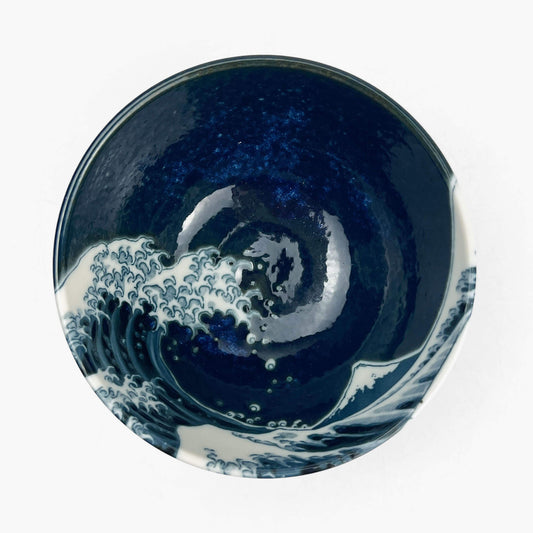 Hokusai Wave Rice Bowl (4.5"D)
