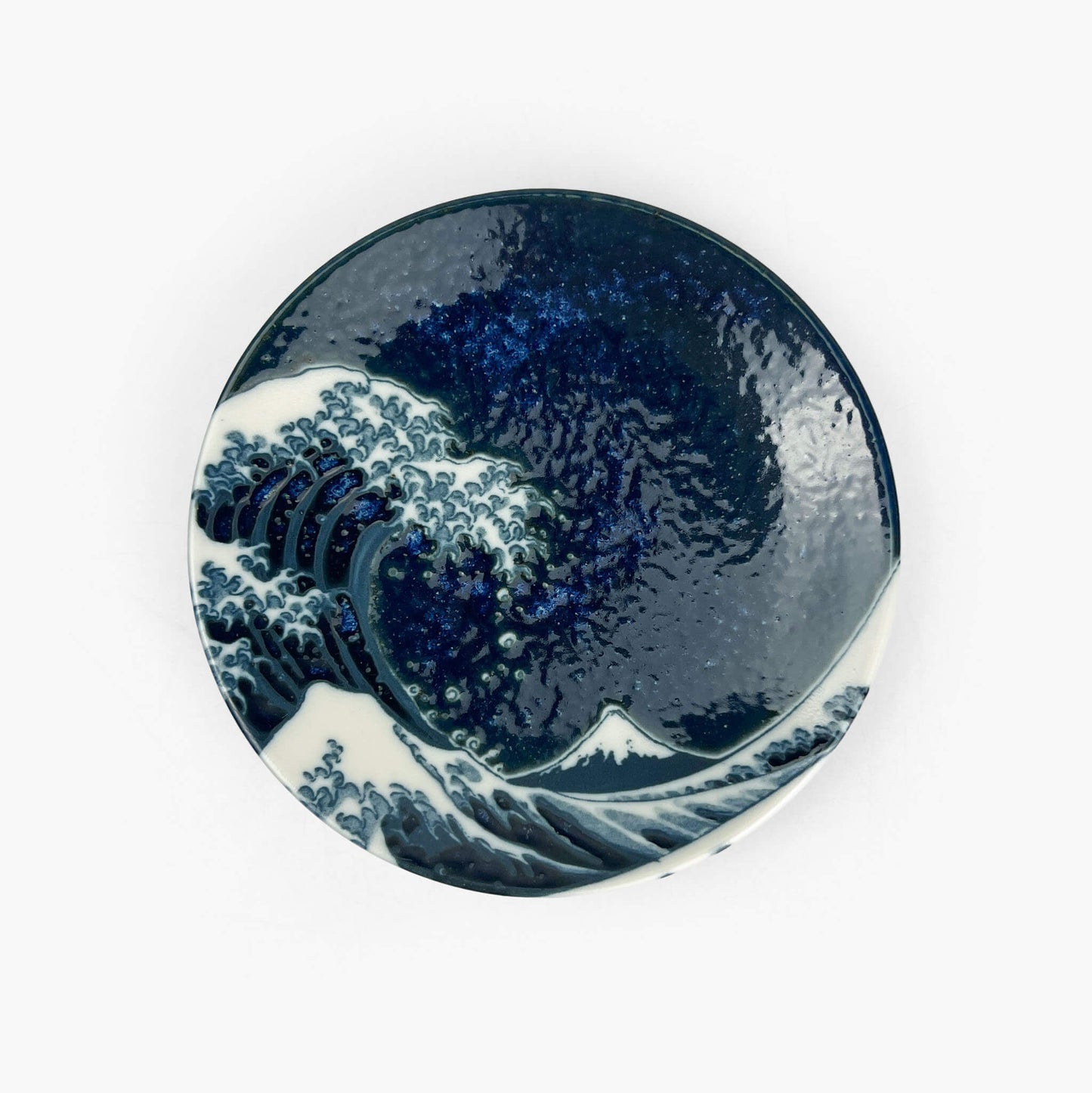 Hokusai Wave Dish (3.5"D)