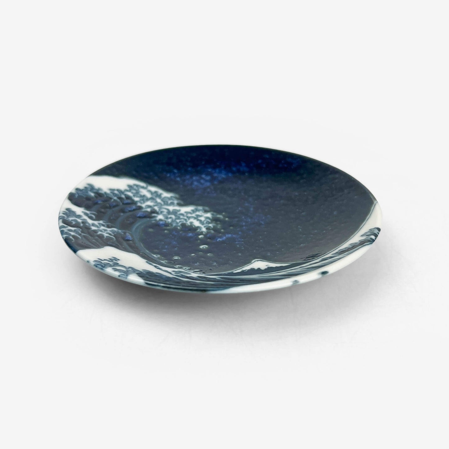 Hokusai Wave Dish (3.5"D)