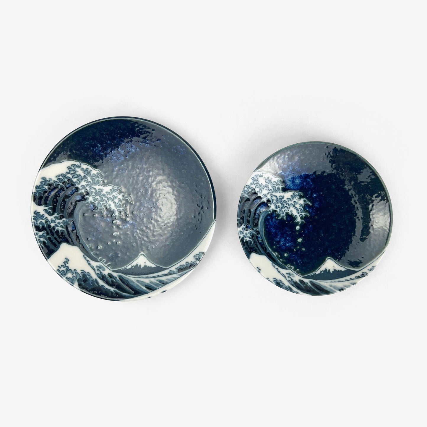 Hokusai Wave Dish (3.5"D)