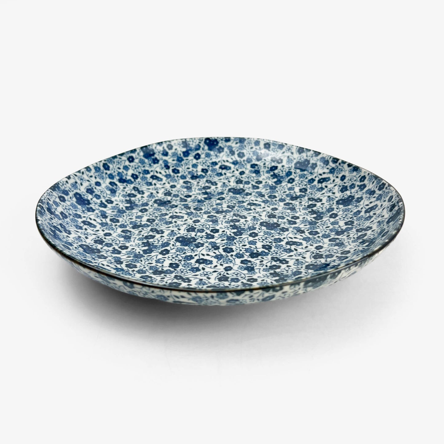 Tri. Plate Aizome Kobana (9"D)