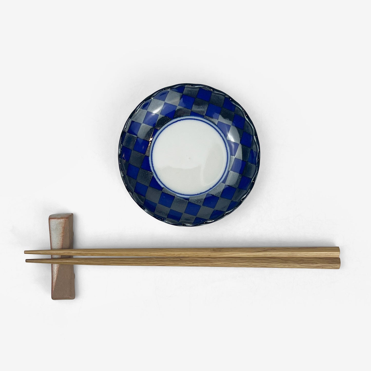 Sauce Dish Ichimatsu (4"D)