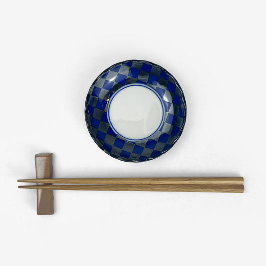 Sauce Dish Ichimatsu (4"D)