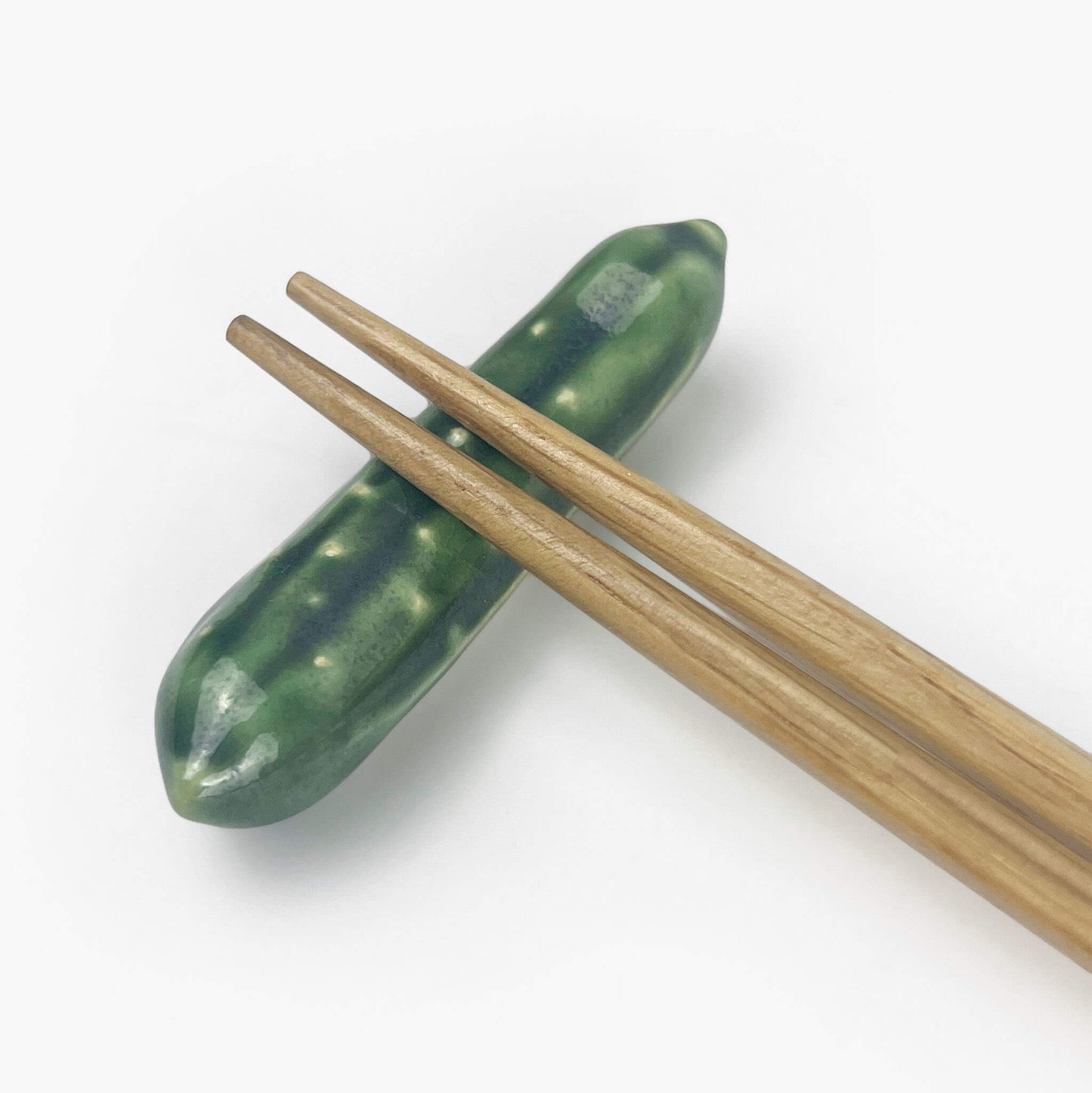 Chopstick Rest Kyuri (2.5" x 0.5")