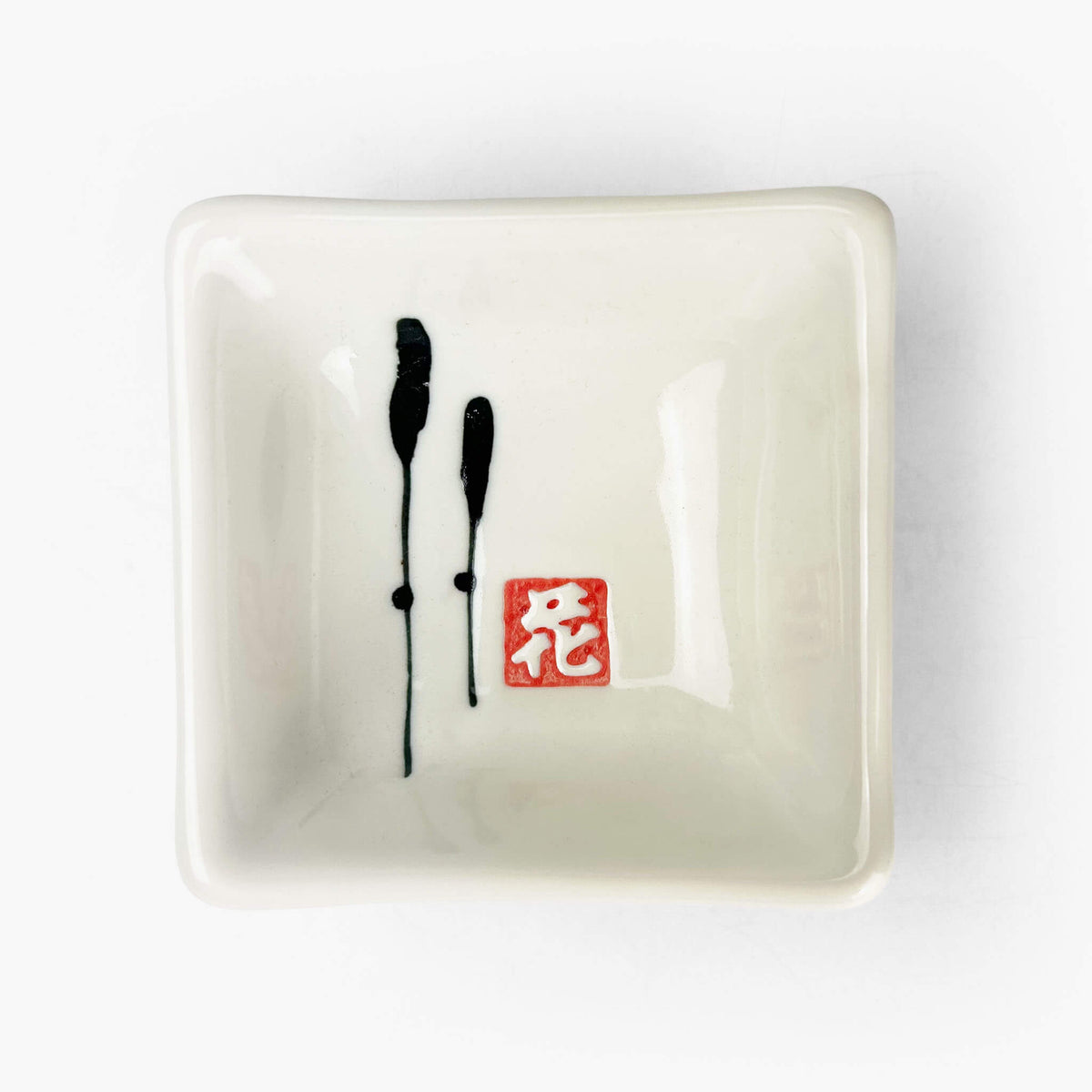 Sq. Dish Kuronagoshi (3.5"D)