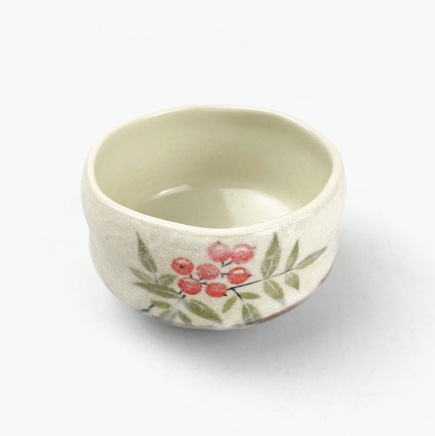 Mini Matcha Bowl Nanten (3.75"D)