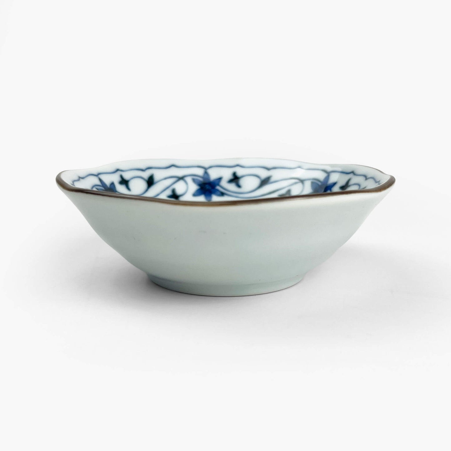Kozuke Dish Blue Kobana (4.5"D)