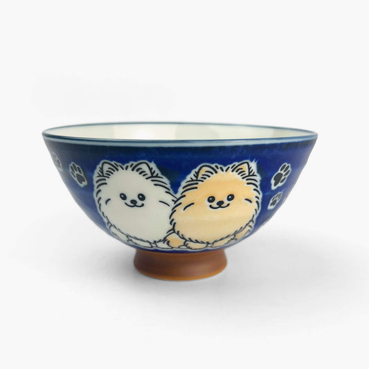 Dogs Rice Bowl (5"D)
