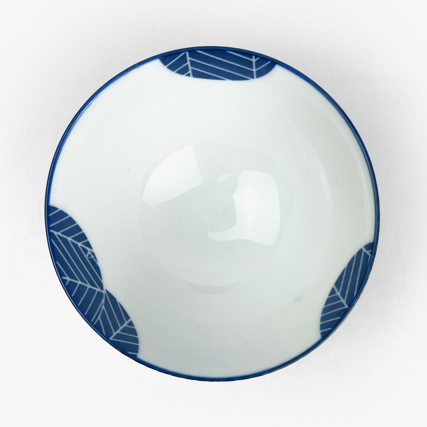 Aizome Herrinbo Rice Bowl (4.5"D)