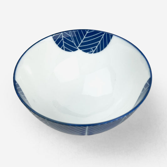 Aizome Herrinbo Rice Bowl (4.5"D)