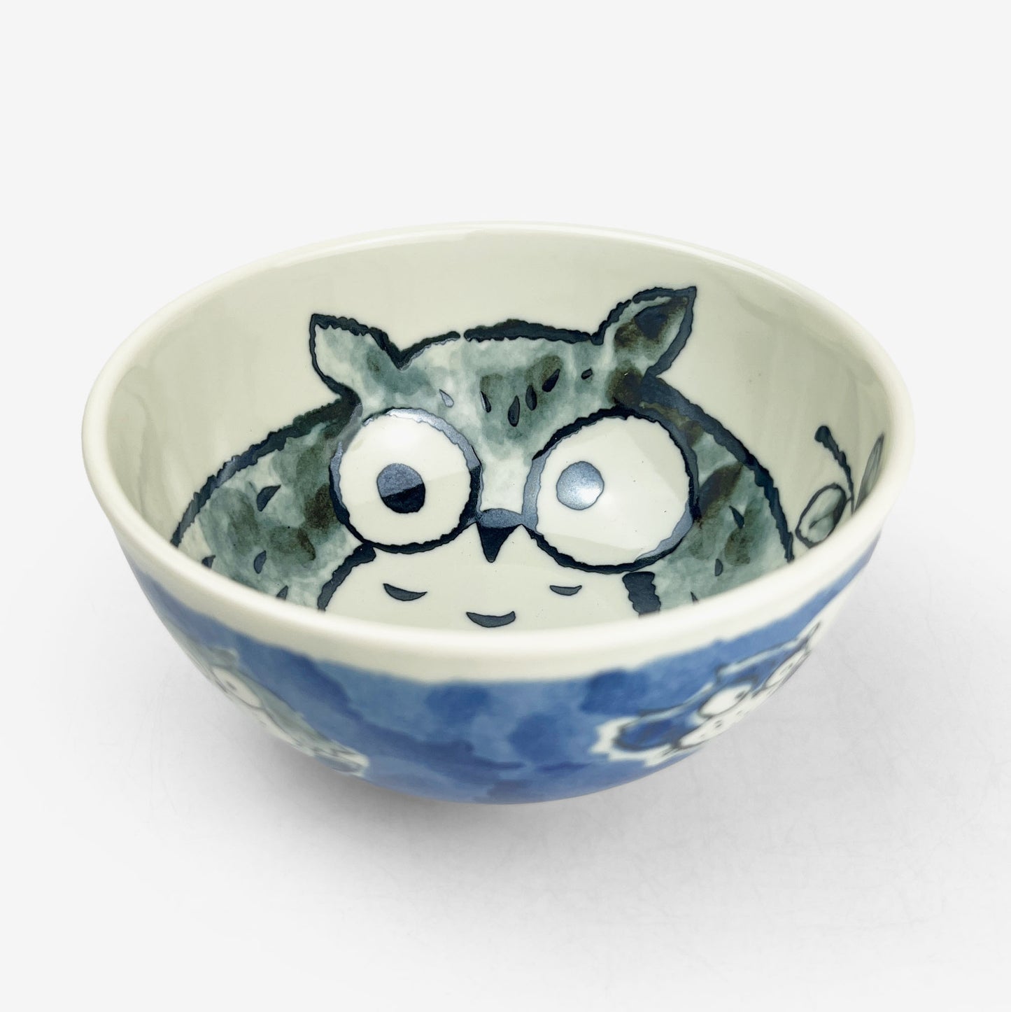 Owl Blue Tayo Bowl Large (5.25"D)