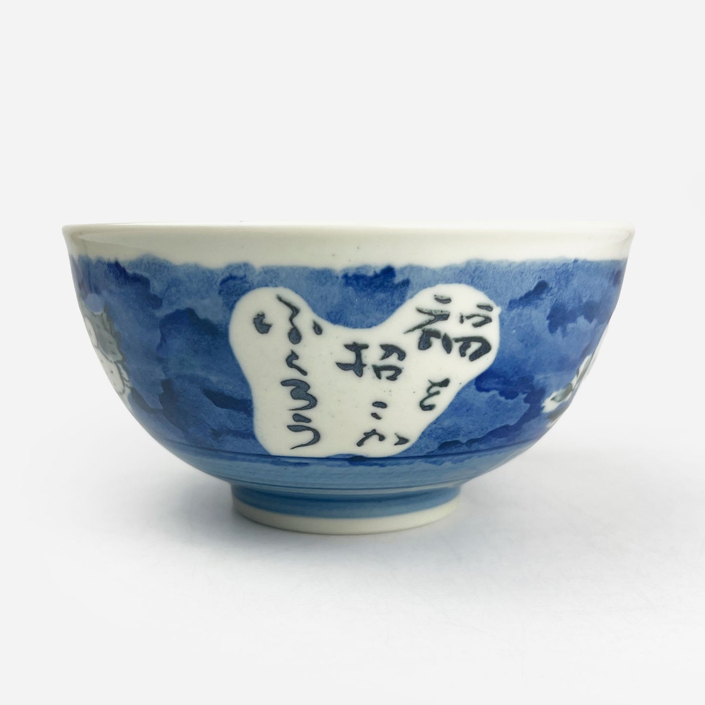 Owl Blue Tayo Bowl Large (5.25"D)