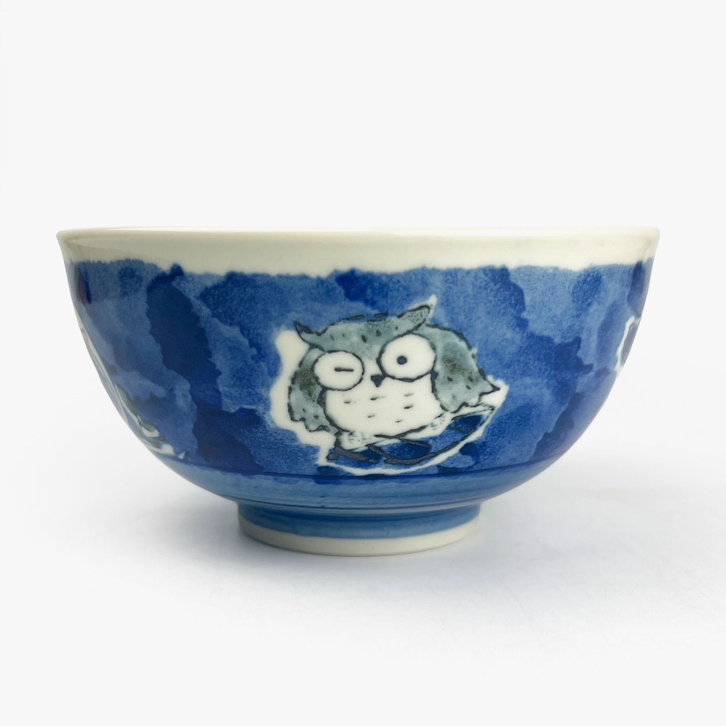 Owl Blue Tayo Bowl Large (5.25"D)