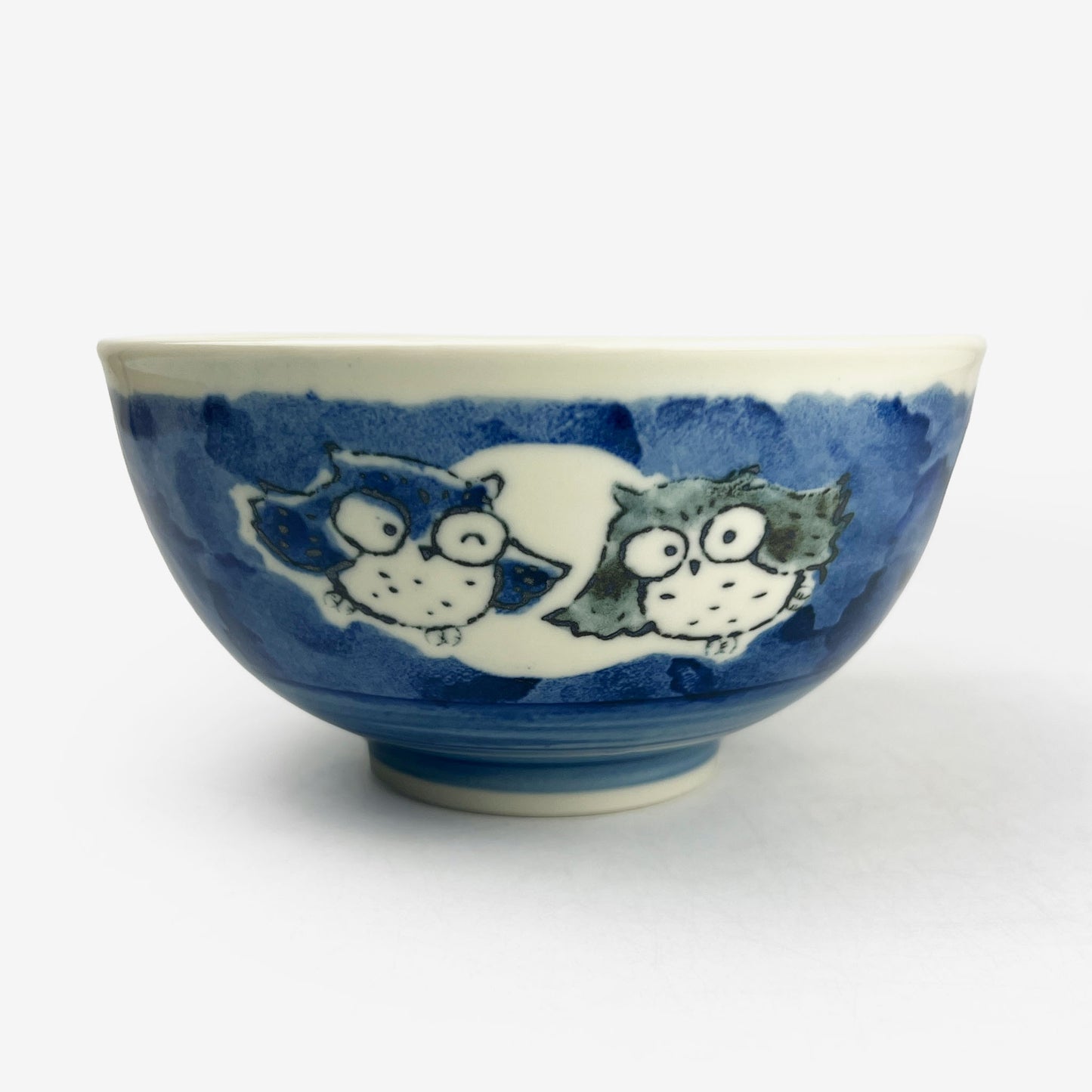 Owl Blue Tayo Bowl Large (5.25"D)