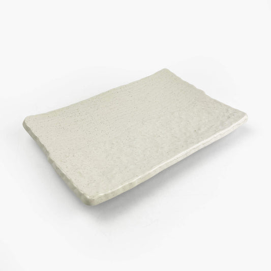 Sq. Plate Yakimonozara Kobiki (8.5" x 5.75")