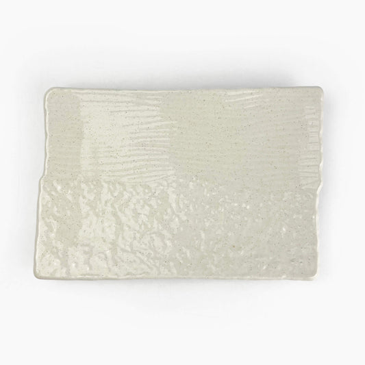 Sq. Plate Yakimonozara Kobiki (8.5" x 5.75")