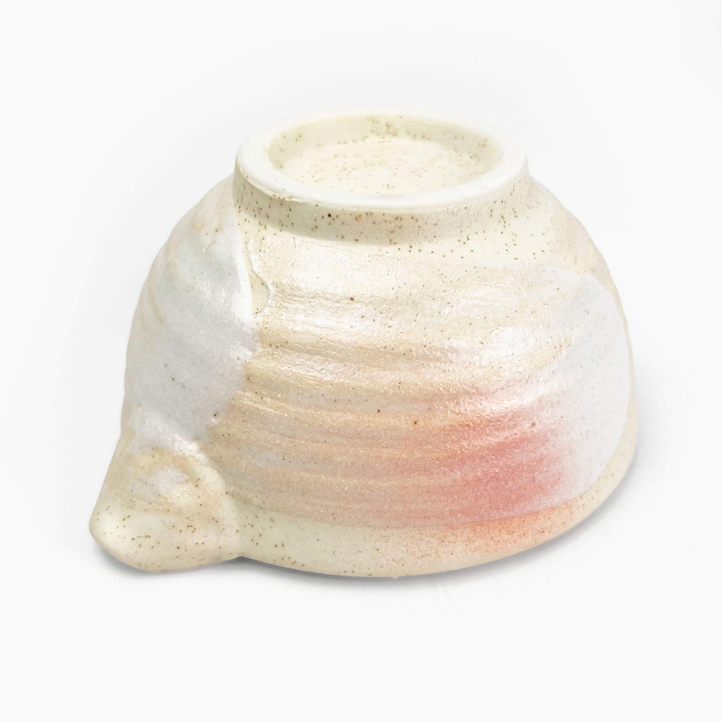 Katakuchi Bowl Small Sakura Shino (4.5"D)