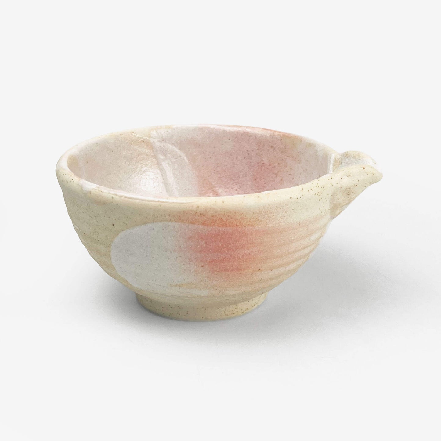 Katakuchi Bowl Small Sakura Shino (4.5"D)