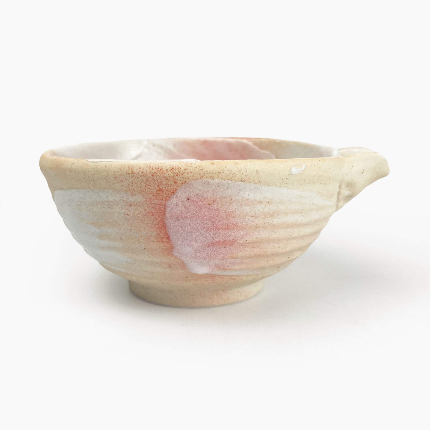 Katakuchi Bowl Medium Sakura Shino (5.5"D)