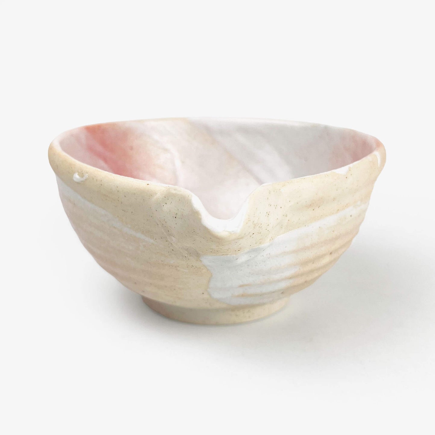 Katakuchi Bowl Medium Sakura Shino (5.5"D)
