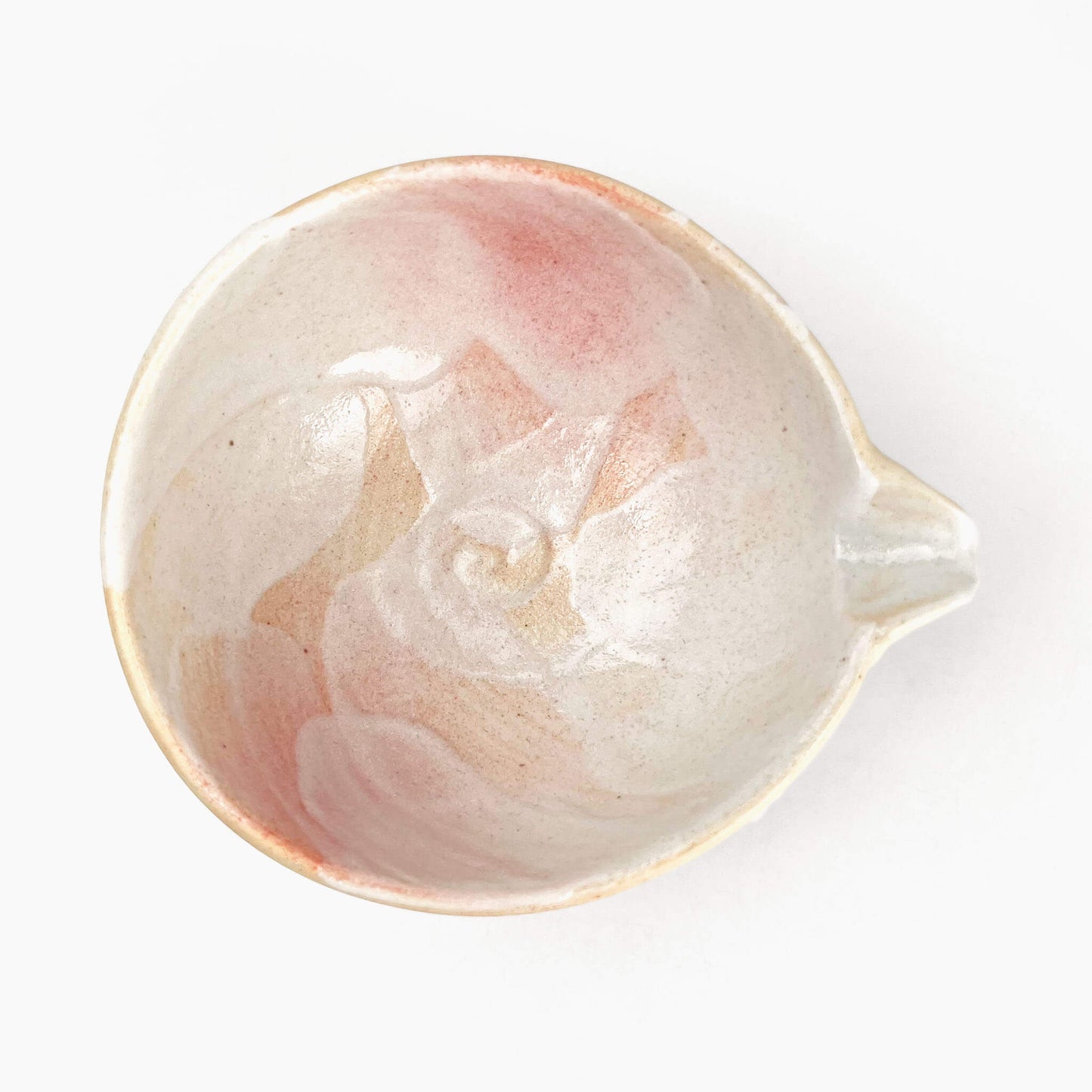 Katakuchi Bowl Medium Sakura Shino (5.5"D)