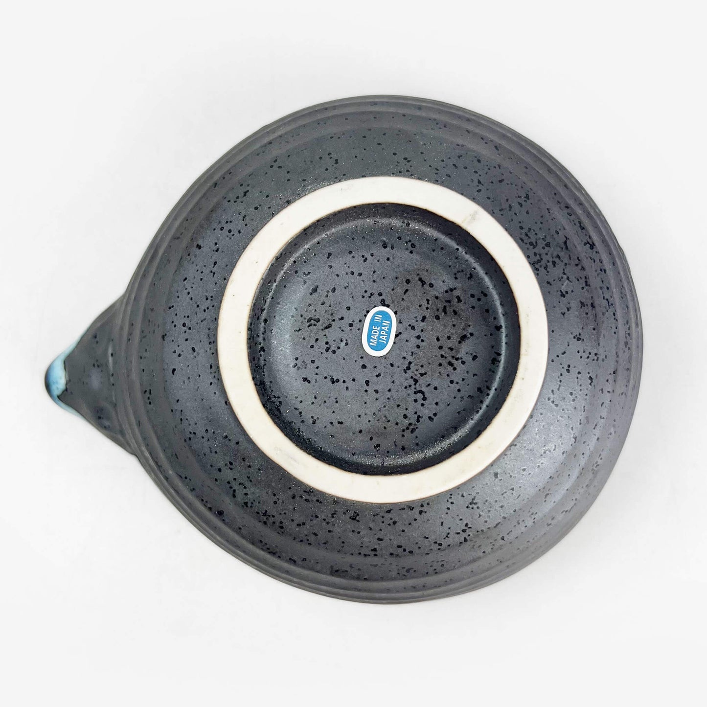 Katakuchi Bowl Blue Tenmoku Large (5.5"D)