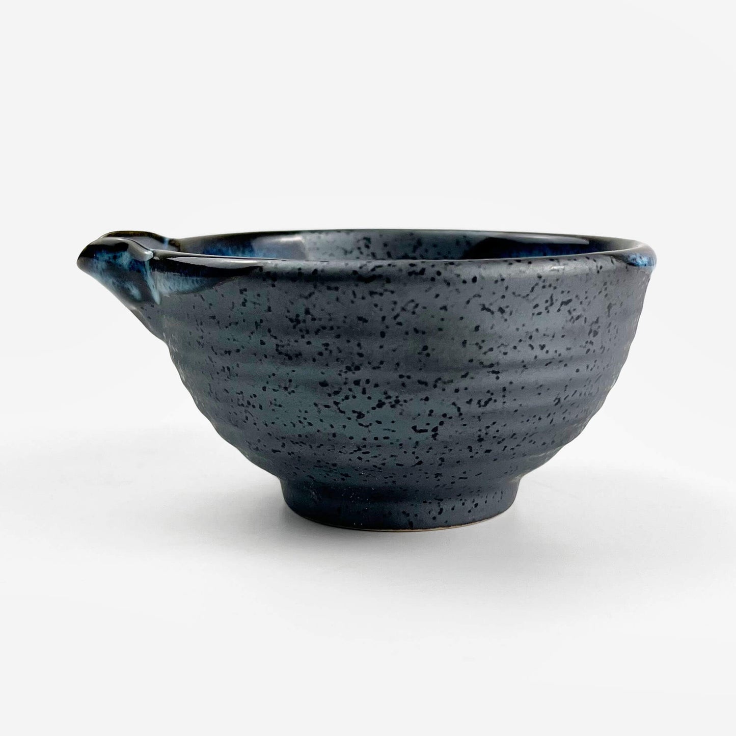 Katakuchi Bowl Blue Tenmoku Medium (4.5"D)