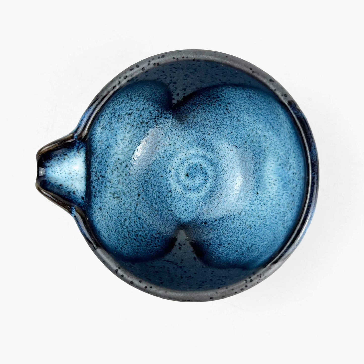 Katakuchi Bowl Blue Tenmoku Small (3.5"D)