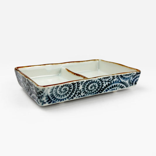 Div. Condiment Dish Takokara (5" x 3.25")