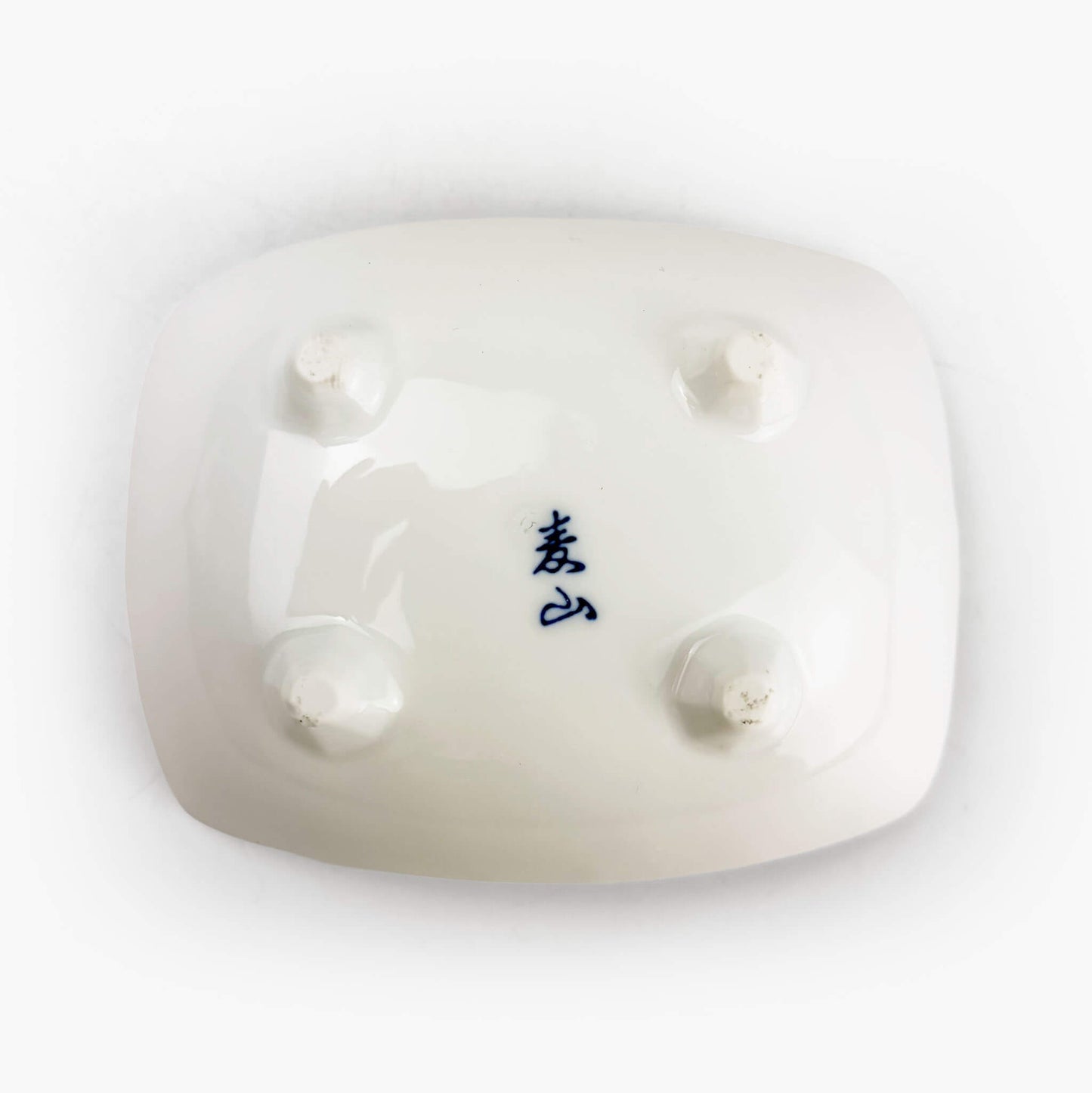 Footed Small Dish Kinsai Hiwa (3.5"x2.75")