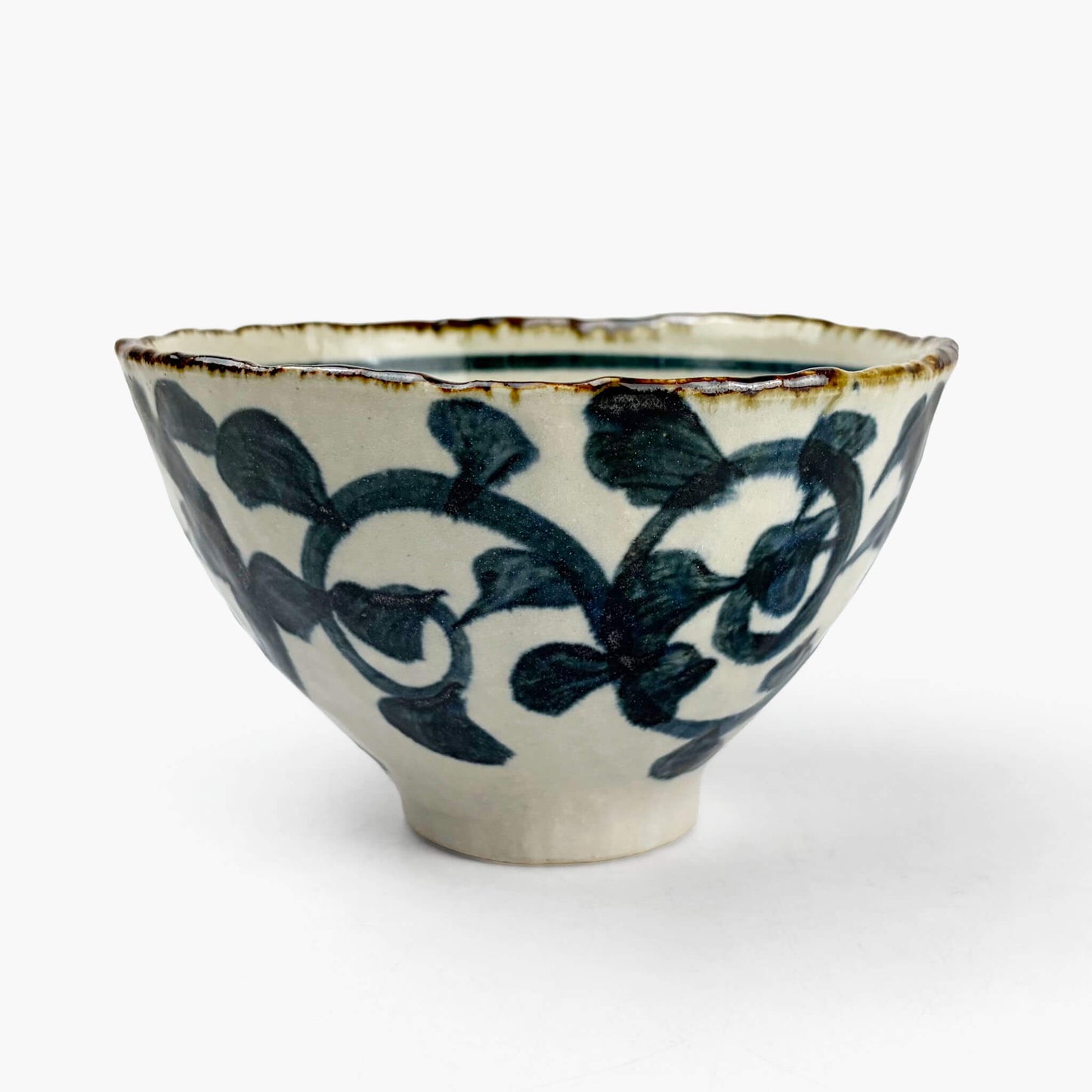 Bowl Sometsuke Takokarakusa (5.75"D)