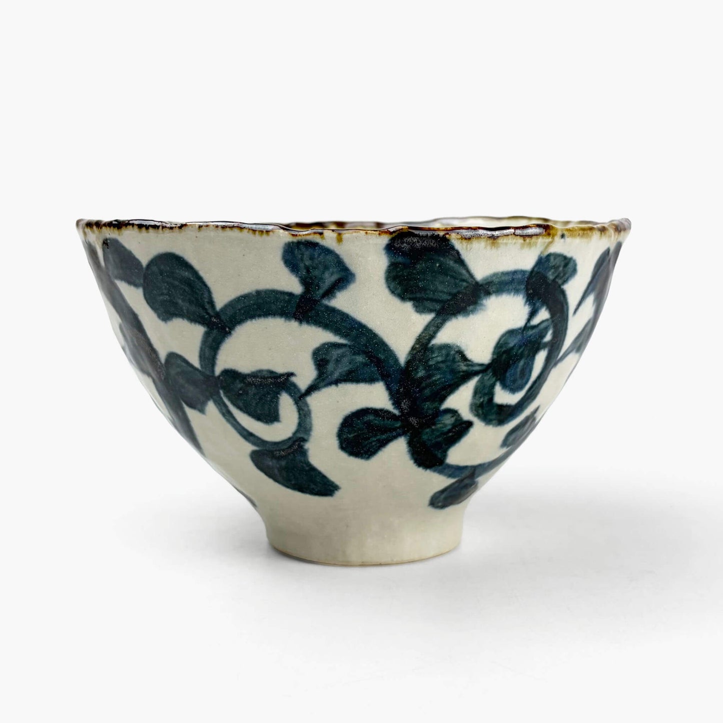 Bowl Sometsuke Takokarakusa (5.75"D)