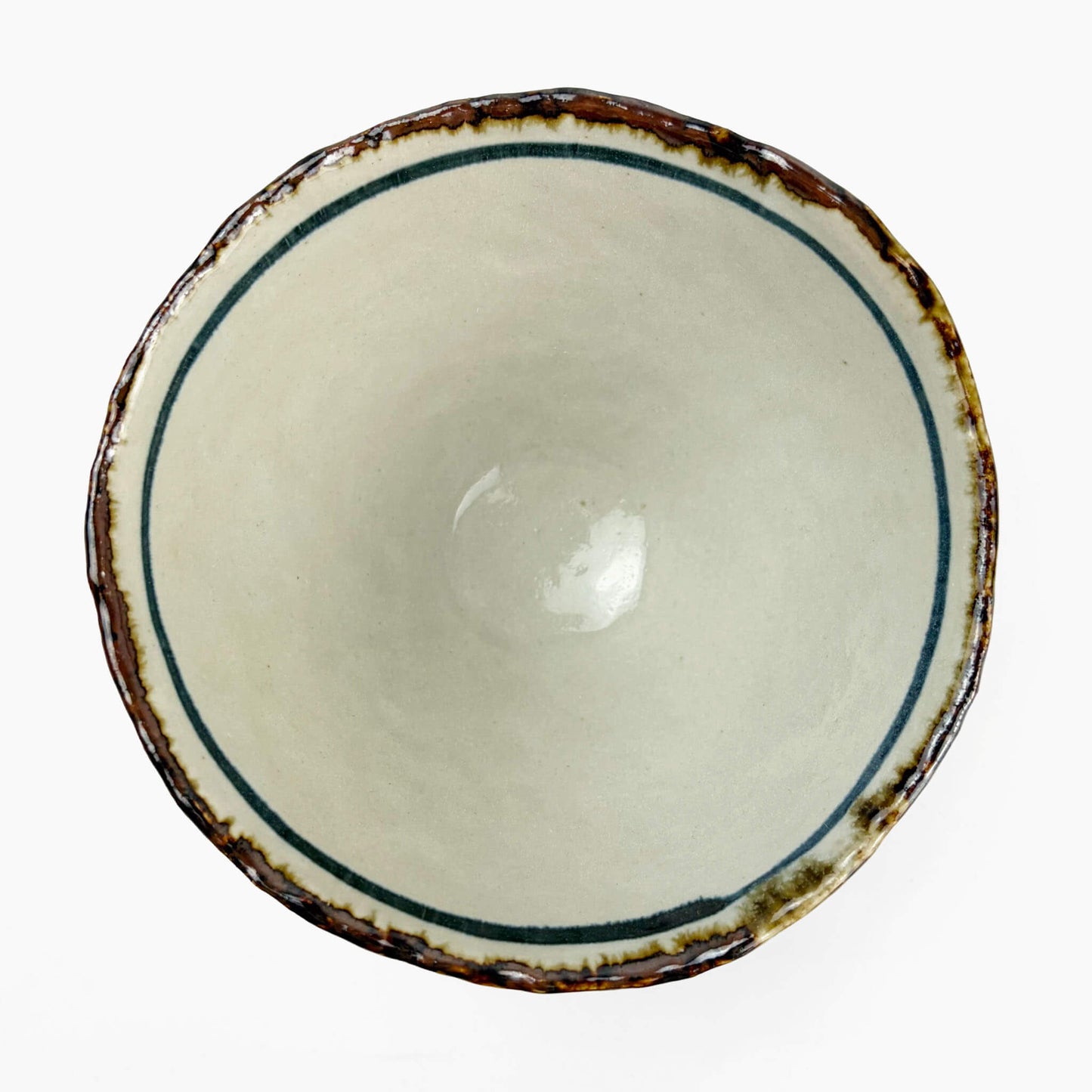Bowl Sometsuke Takokarakusa (5.75"D)