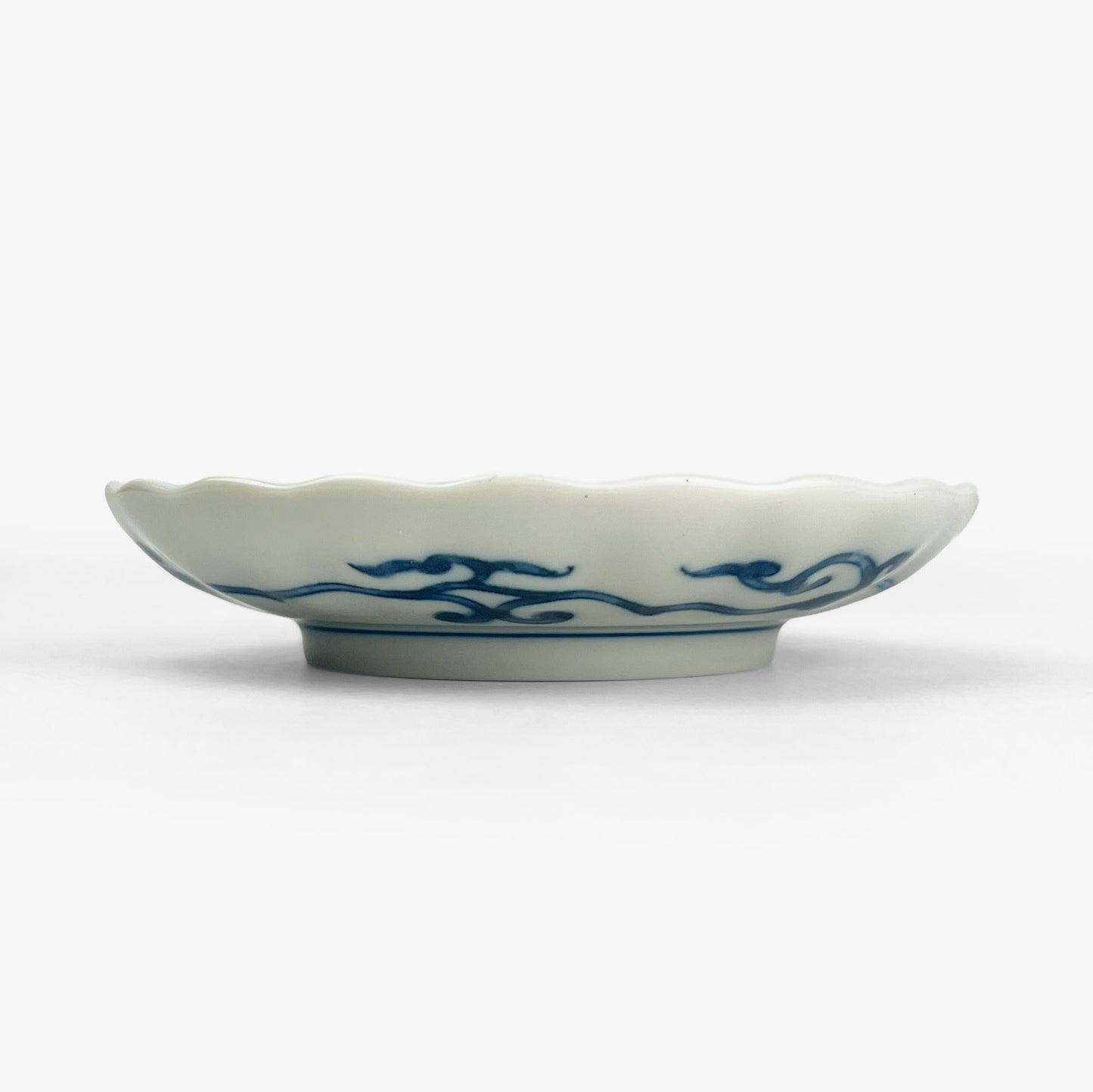 Dish Sometsuke Takokarakusa (4.75"D)