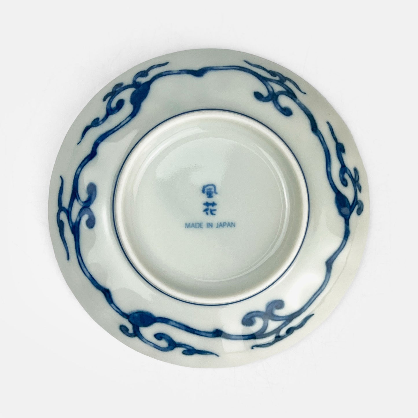 Dish Sometsuke Takokarakusa (4.75"D)